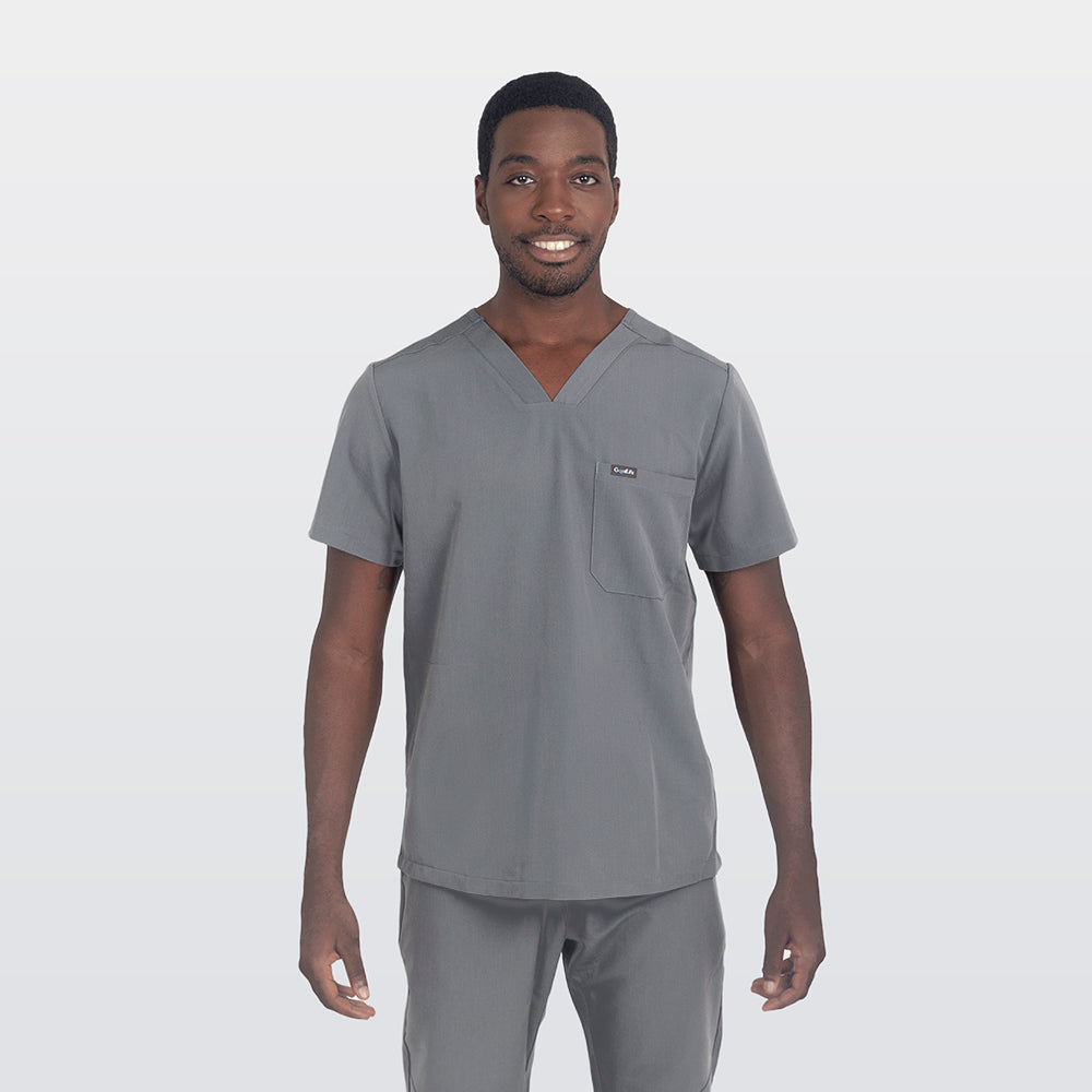 Apollo Men's Classic Scrub Top - Antimicrobial